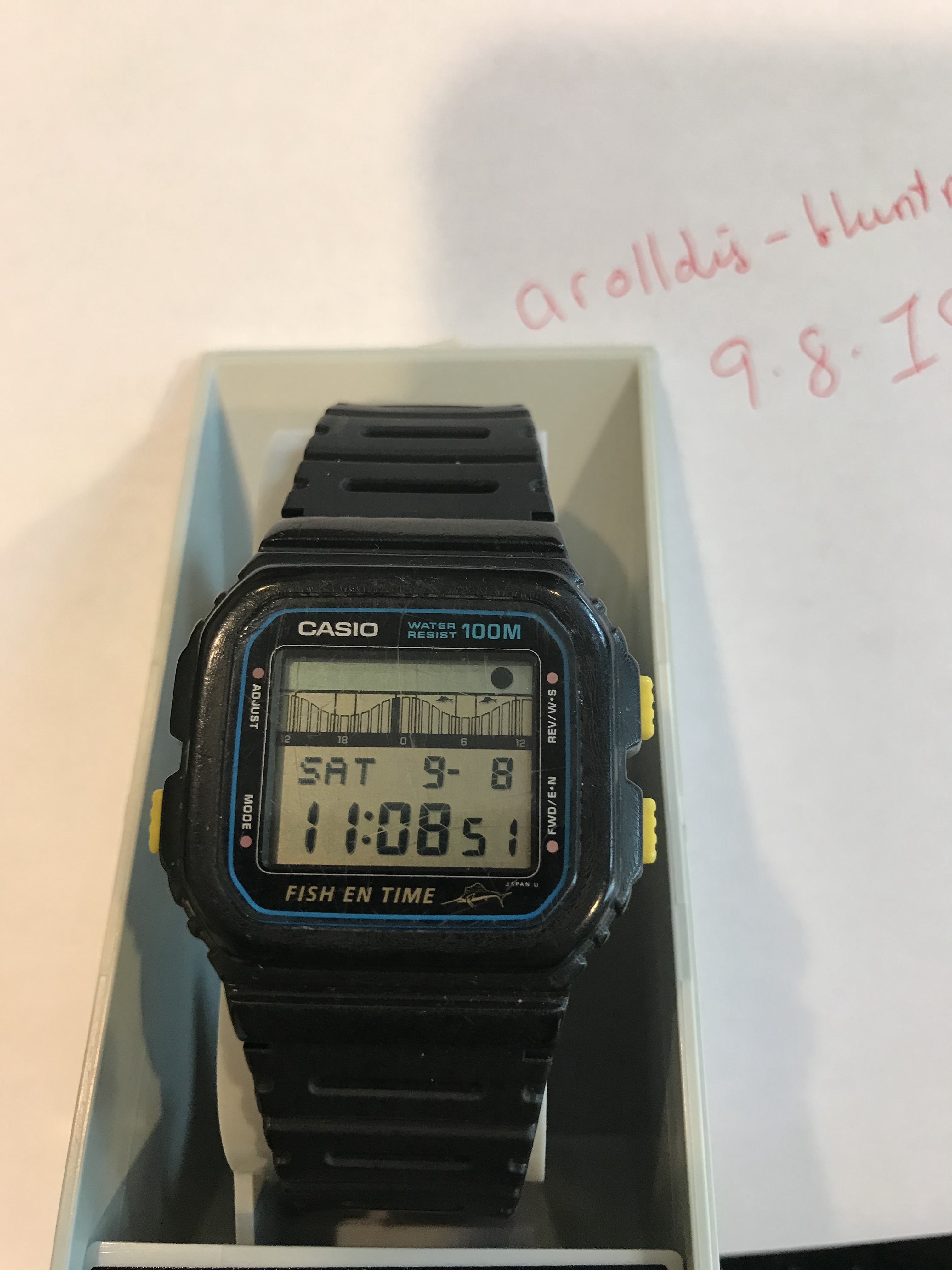 Modulo Casio FT 100W – QW 844 – New Old Stock Per Orologio Fish In Time