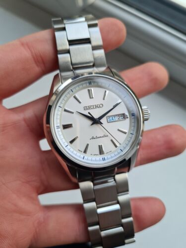 2014 WHITE SEIKO PRESAGE, 4R36-03H0, Men's Automatic Watch