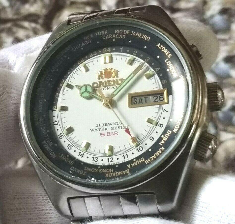 Orient world outlet time automatic