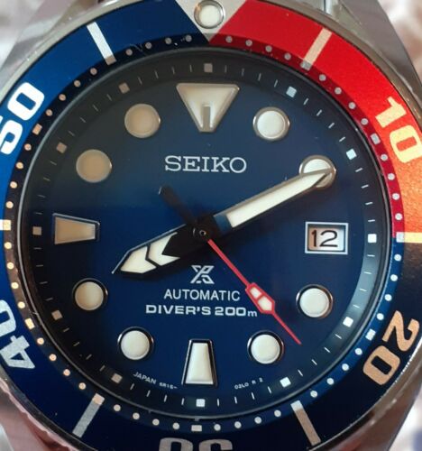SEIKO JAPAN SUMO PEPSI SBDC057 6R15 200M AUTOMATIC DIVERS WATCH. |  WatchCharts