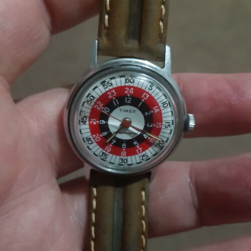 Mens Vintage Timex Sprite Bullseye Watch Ref 2317 2472  display picture 1