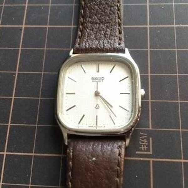 SEIKO CHARIOT Square 3 needle 6431-5050 Quartz men's Wristwatch Rare Used |  WatchCharts