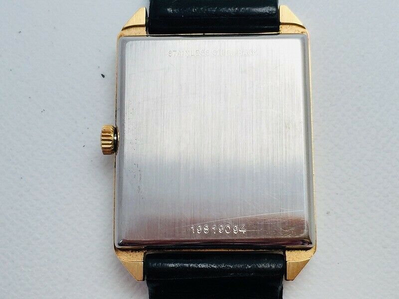 LONGINES ゴールド 腕時計 832 1174 LONGINES Watch 832 1174 Square Hand Winding 18K Gold Plated T881