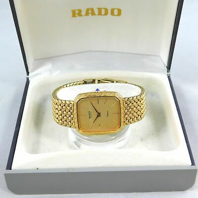 RADO Elegance ゴールド メッシュバンド s-l400.jpg