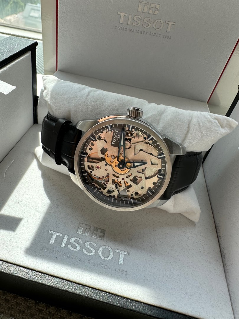 Tissot T Complication Squelette Mechanical WatchCharts Marketplace