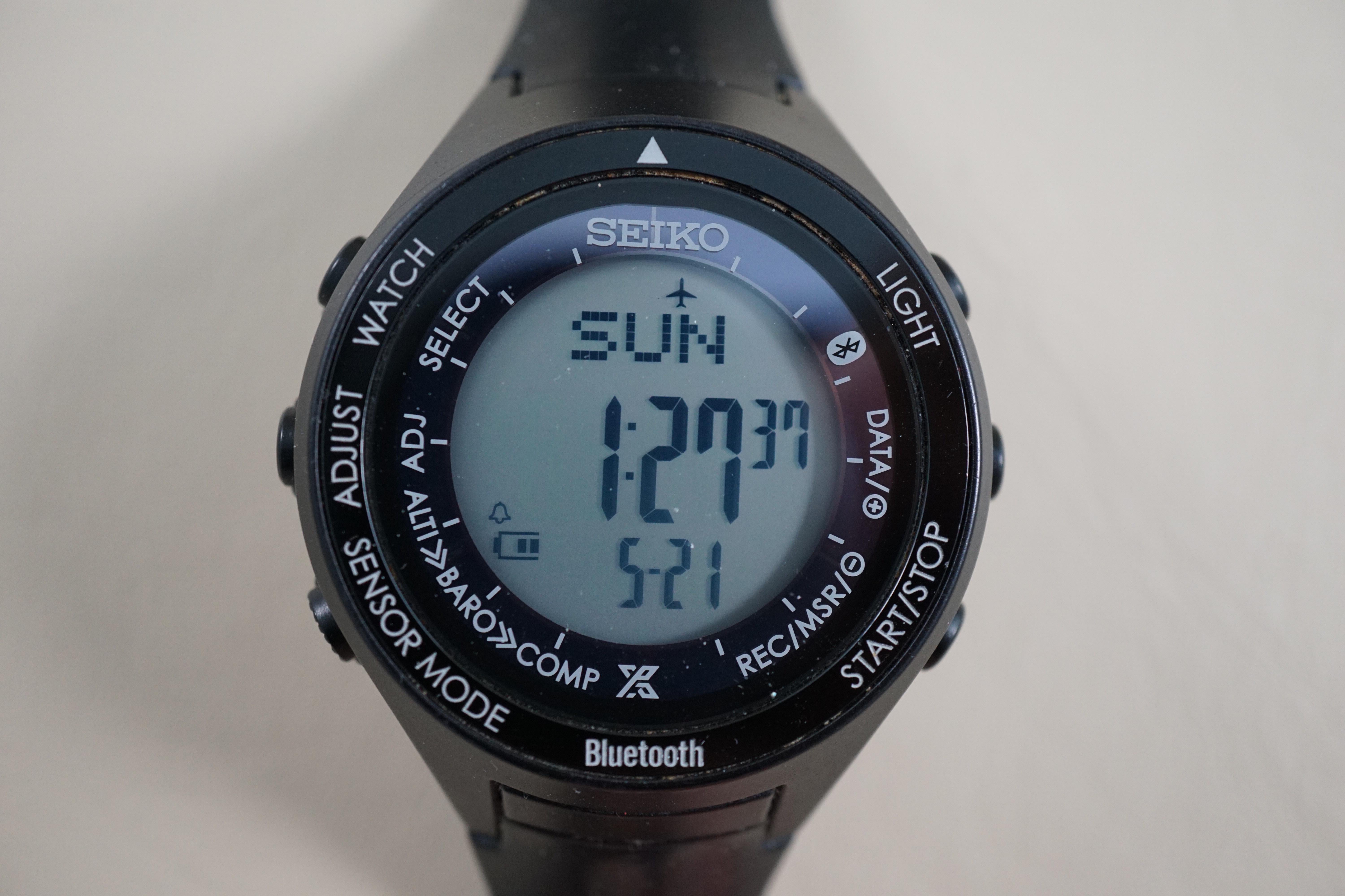 WTS Seiko Prospex SBEK001 S810 JDM Bluetooth Digital Watch 150