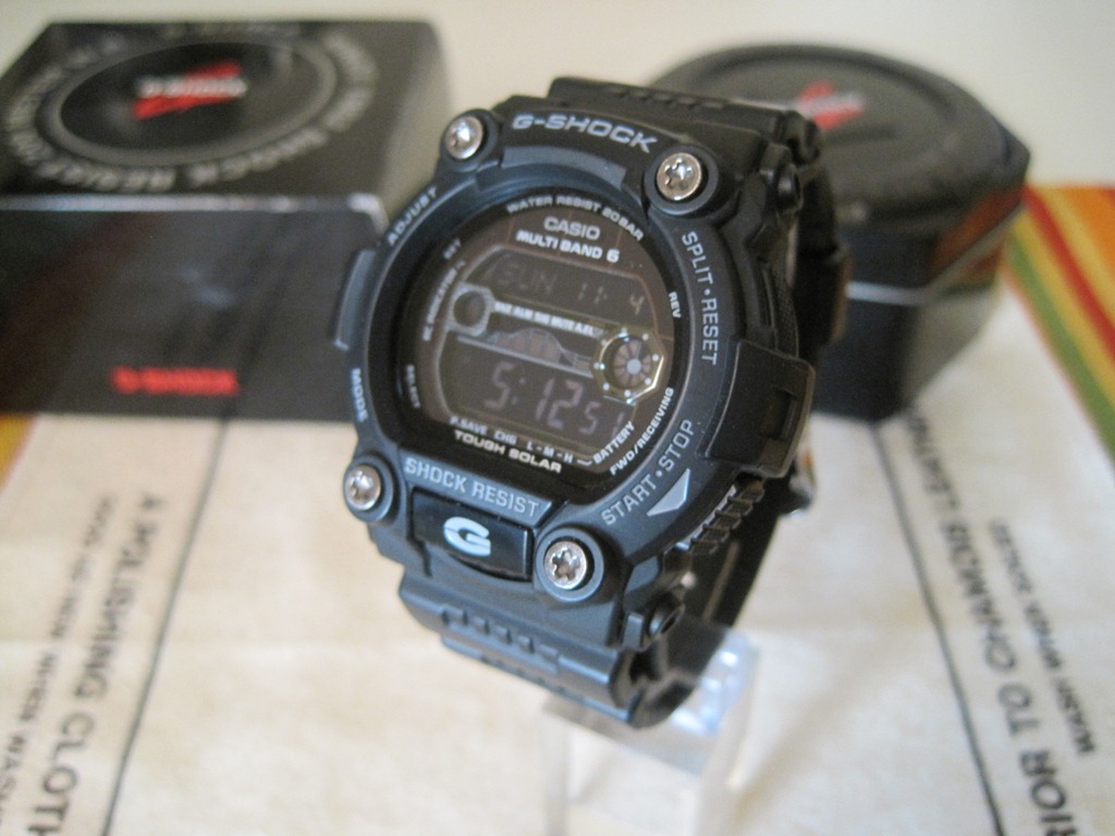 Sold Casio G Shock Gw 7900b 1jf All Black Solar Atomic Watchcharts