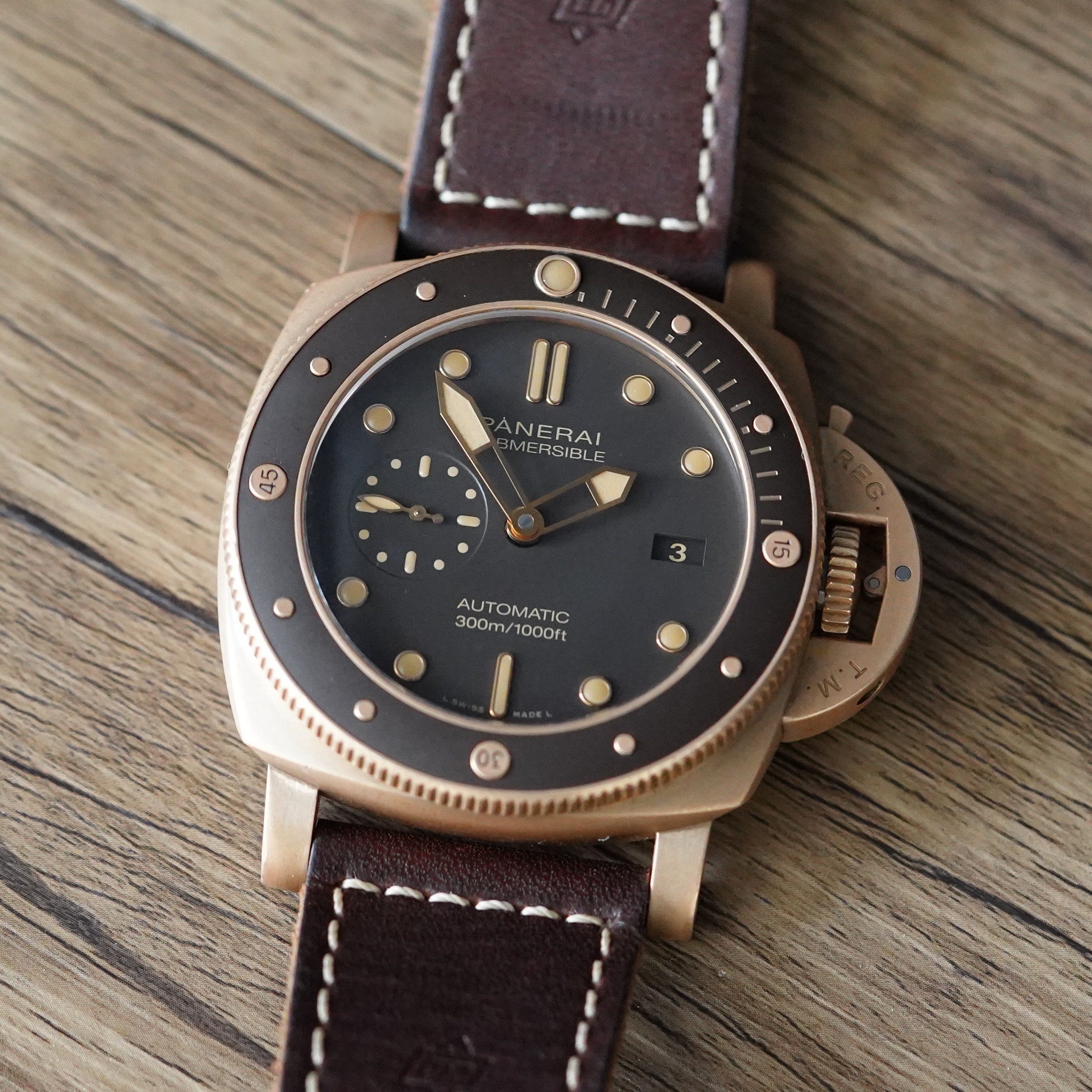 FS Panerai Bronze Submersible PAM968 Ceramic Bezel 2020 WatchCharts