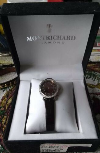 Montrichard Diamond Woman's Watch- 2008 QVC Edition-Parts or repair |  WatchCharts