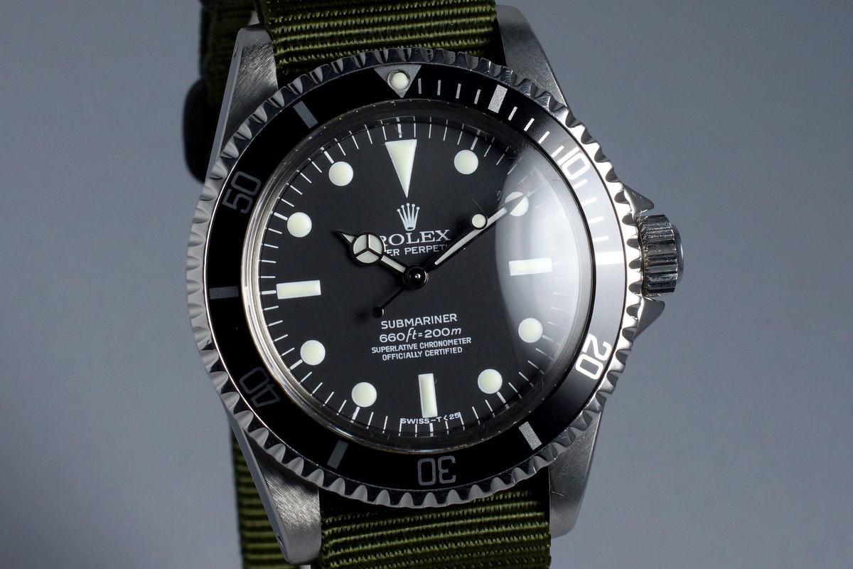 rolex 5512 service dial