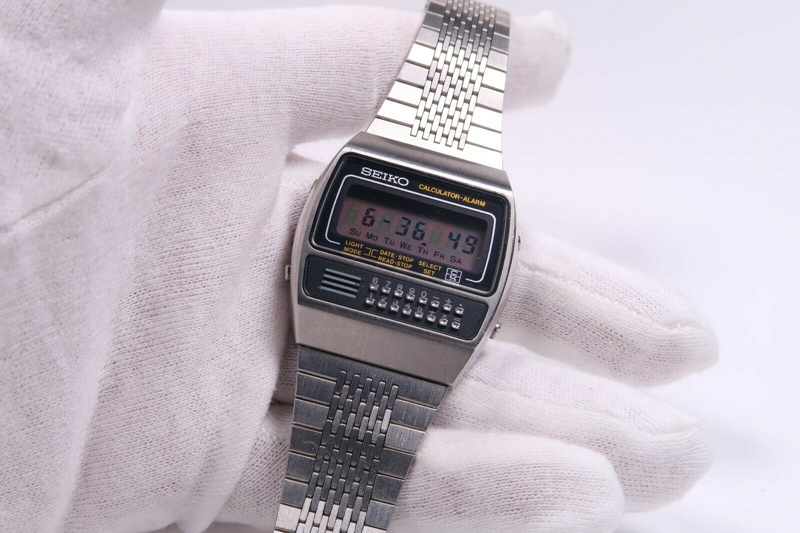 Vintage SEIKO CALCULATOR ALARM C359-5000 Watch Japan | WatchCharts