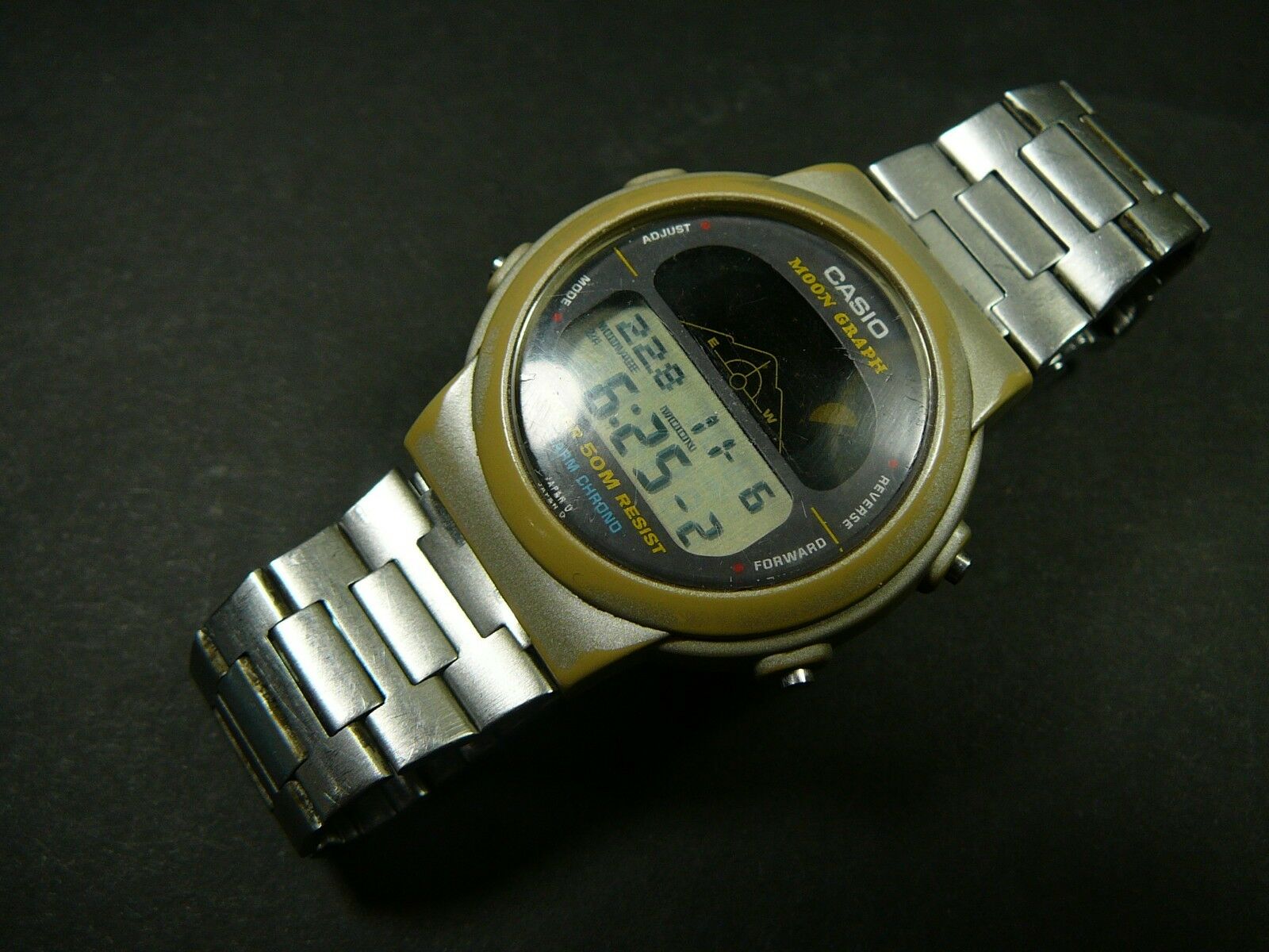 カシオ CASIO MOON GRAPH 832 ムーングラフ ムーンフェイズ 月齢表示 
