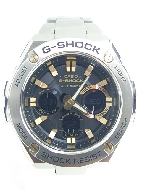 Used] CASIO Casio G-SHOCK G-SHOCK GST-W110D-1A9JF [G-STEEL] Tough