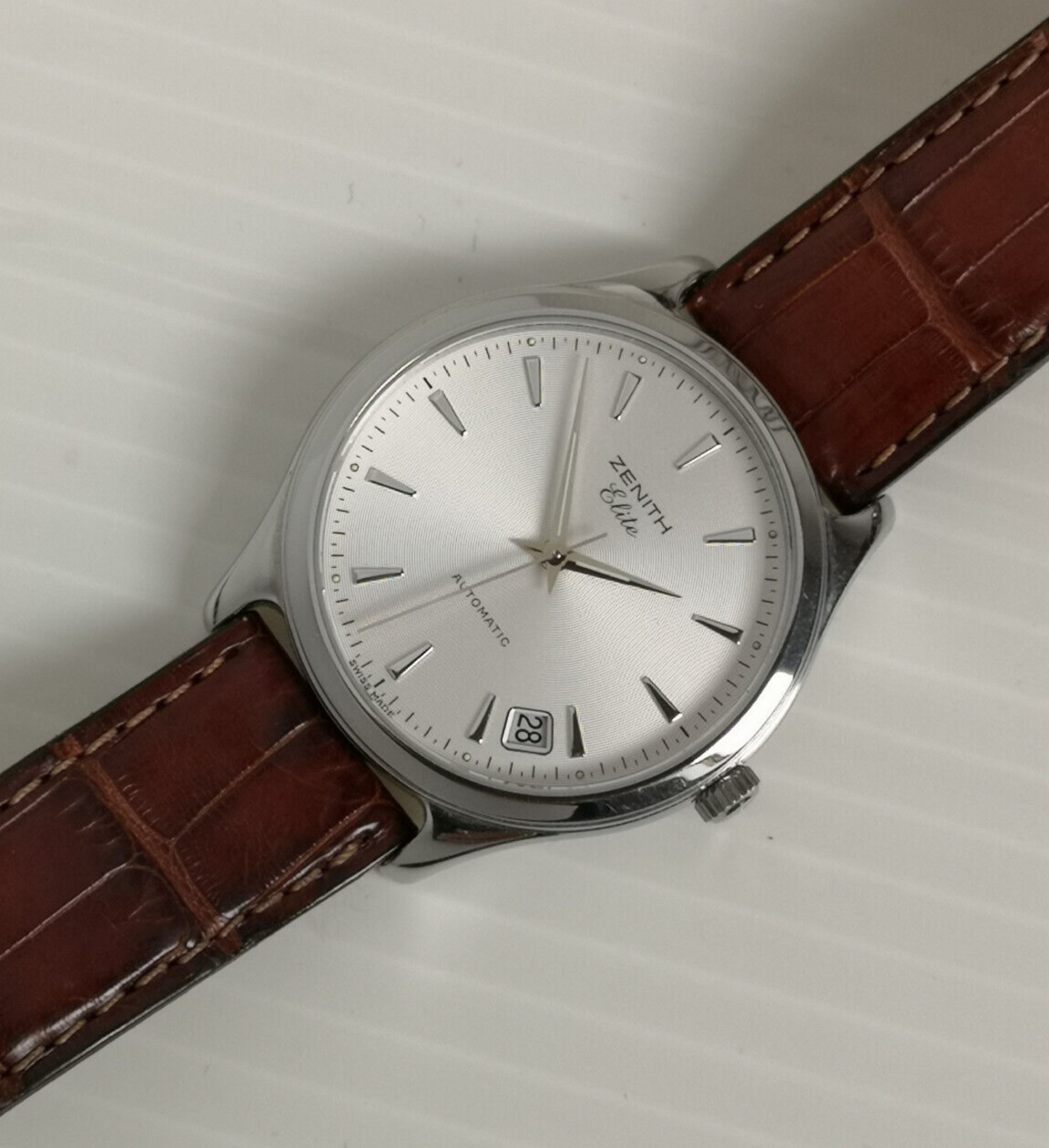 Beautiful Zenith Elite Automatic Men's Watch Ref. 90/01 0040 670 |  WatchCharts Marketplace