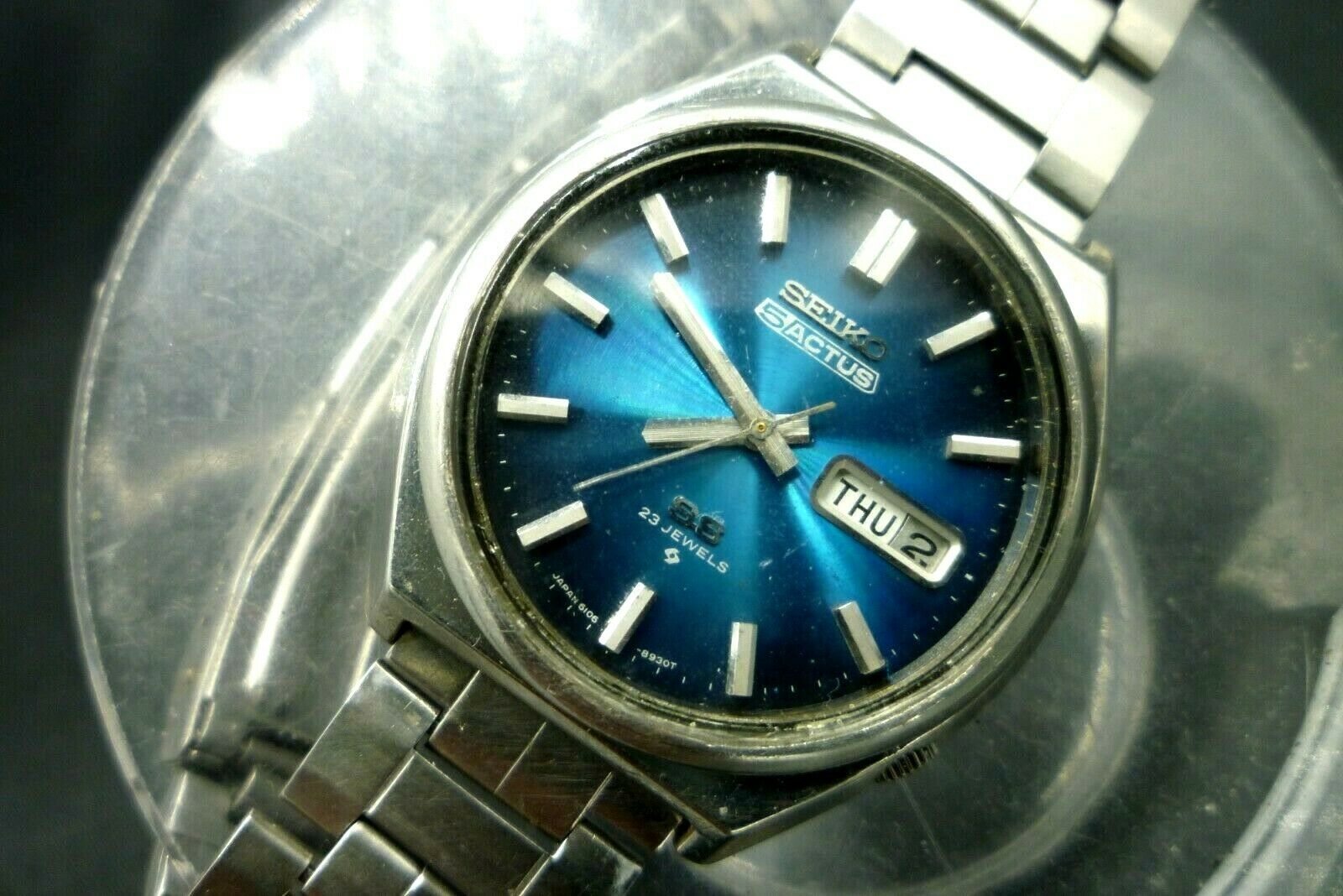 seiko 5 actus 23 jewels