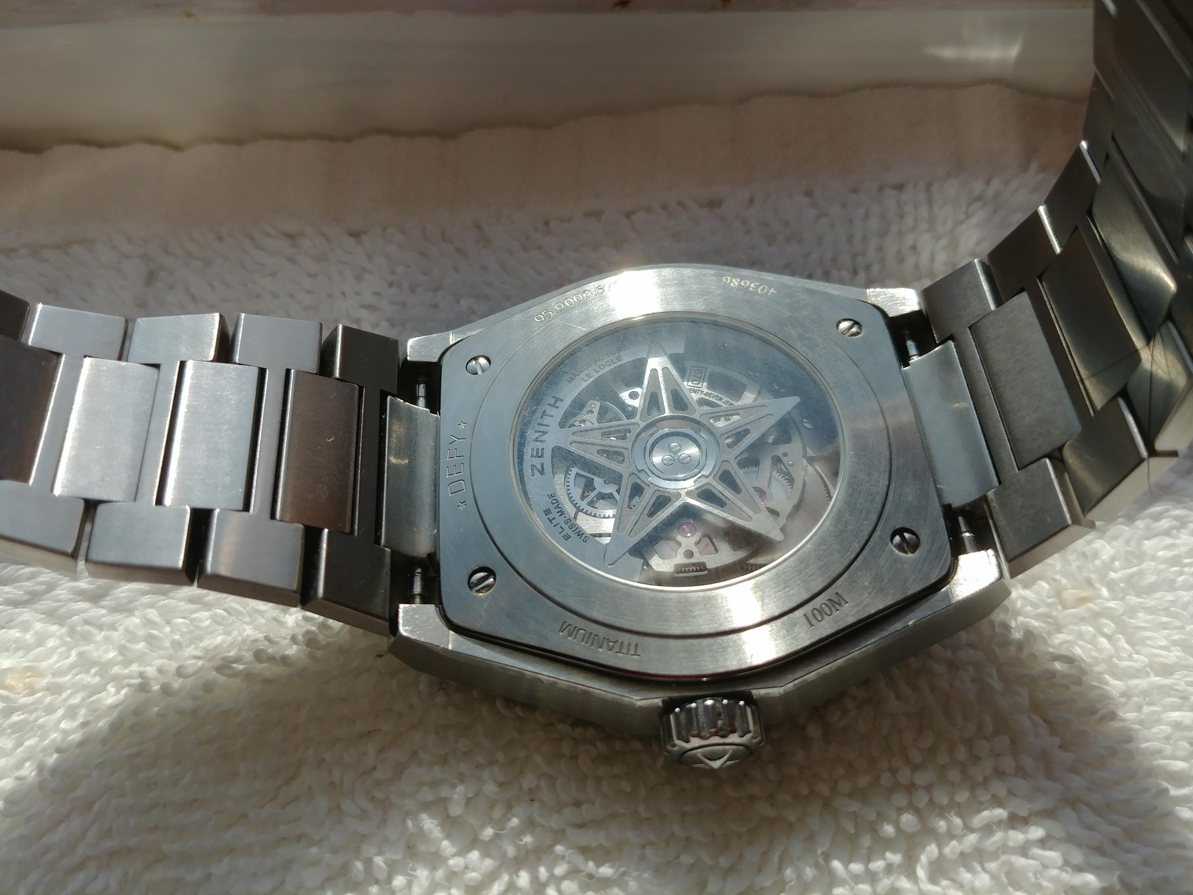 Zenith Defy Classic Titanium Watch for Sale Online - Biel Watches