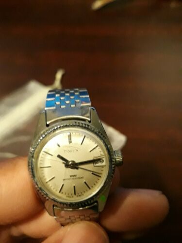 timex stainless steel back water resistant