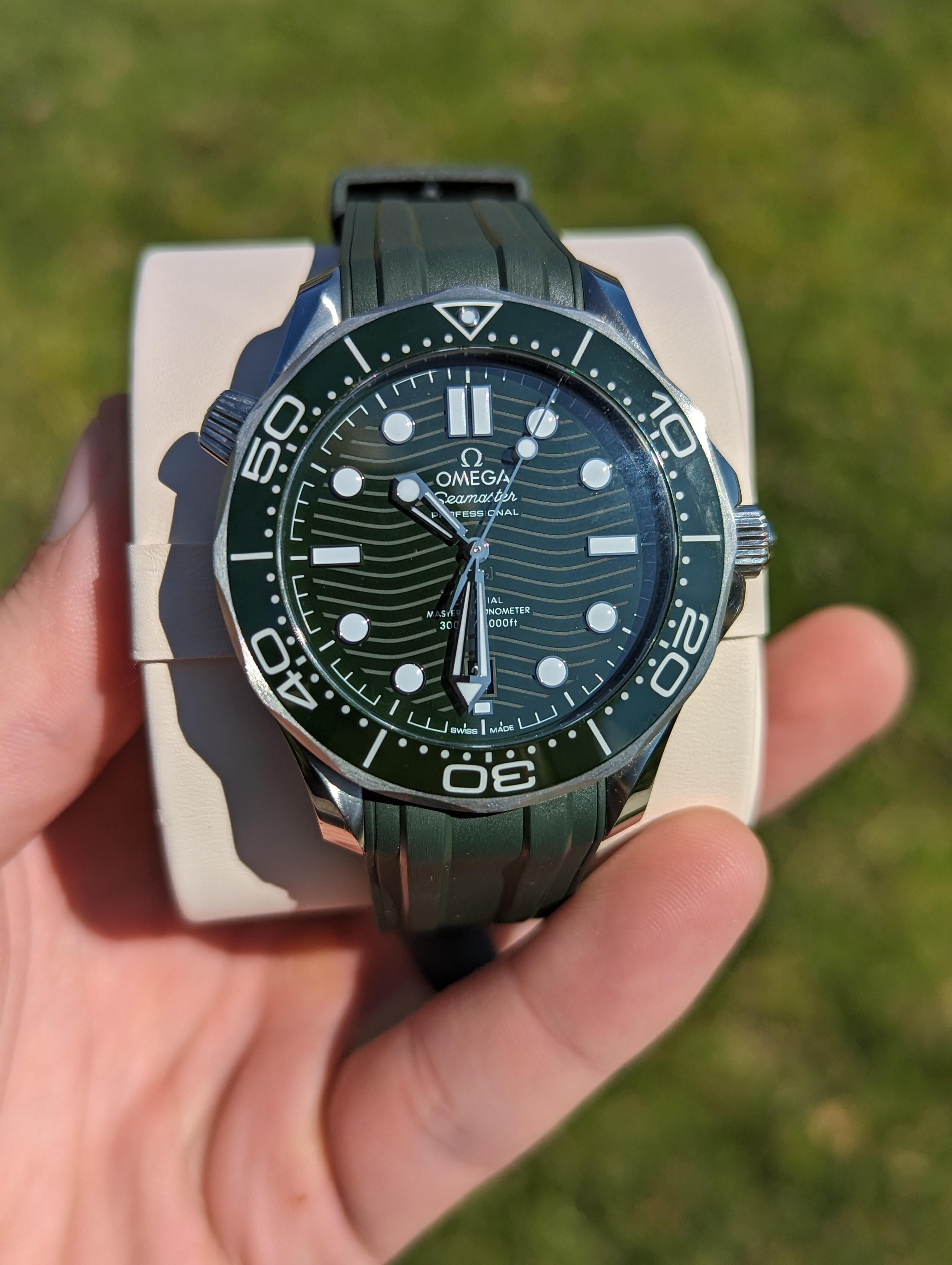 WTS Omega Seamaster Green