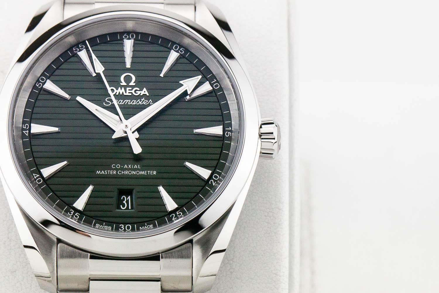 Terra Green Aqua Terra GrÃ¼n WTS] Omega Aqua Terra 8800 38mm Green New - Main Image