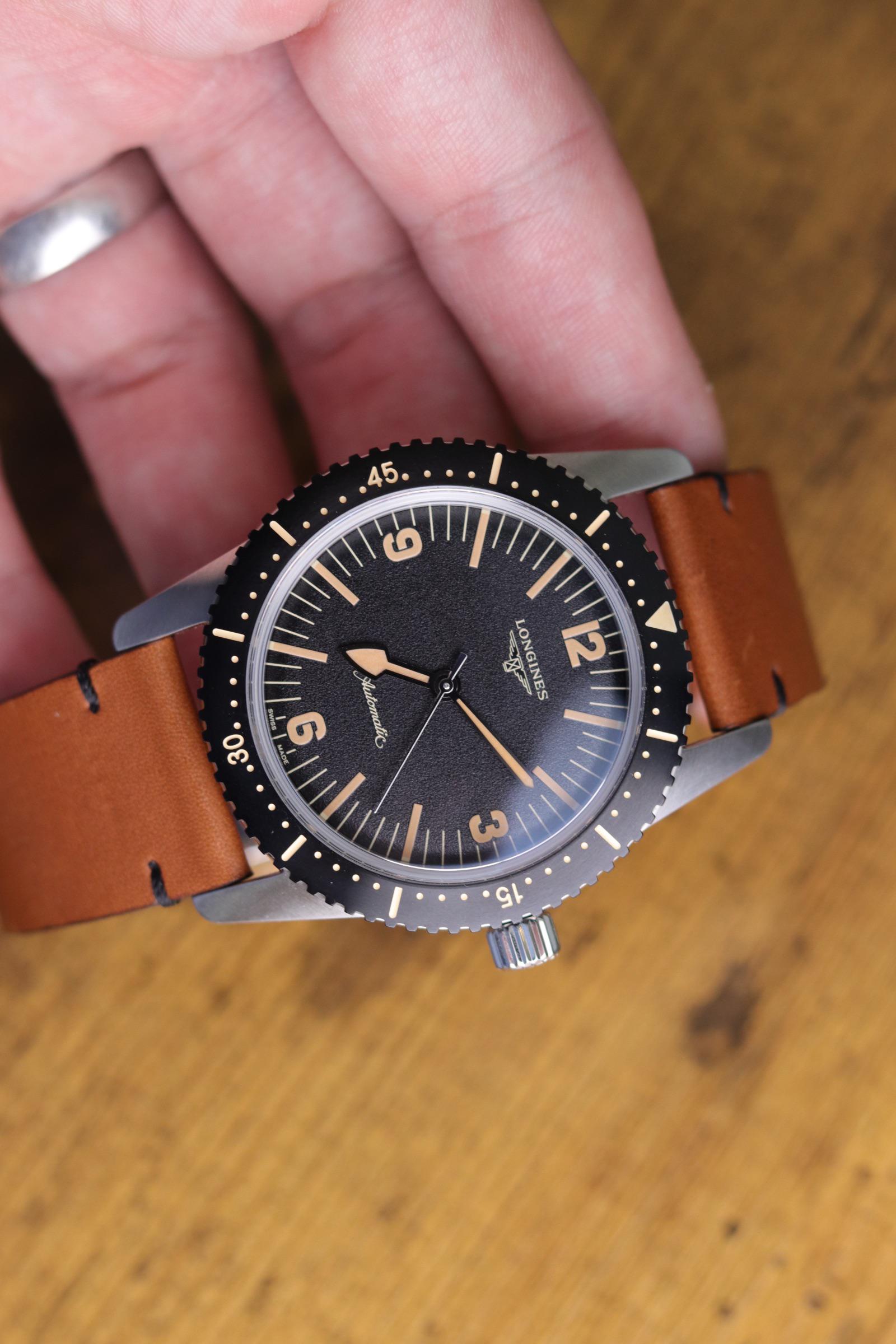 WTS Longines Heritage Skin Diver L2.822.4.56.2 Box Papers