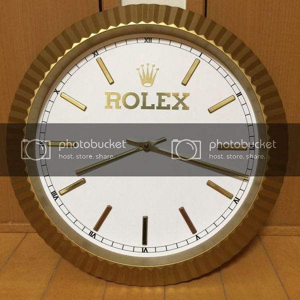 FSROLEX 1980's wall clock datejust fluted bezel model WatchCharts