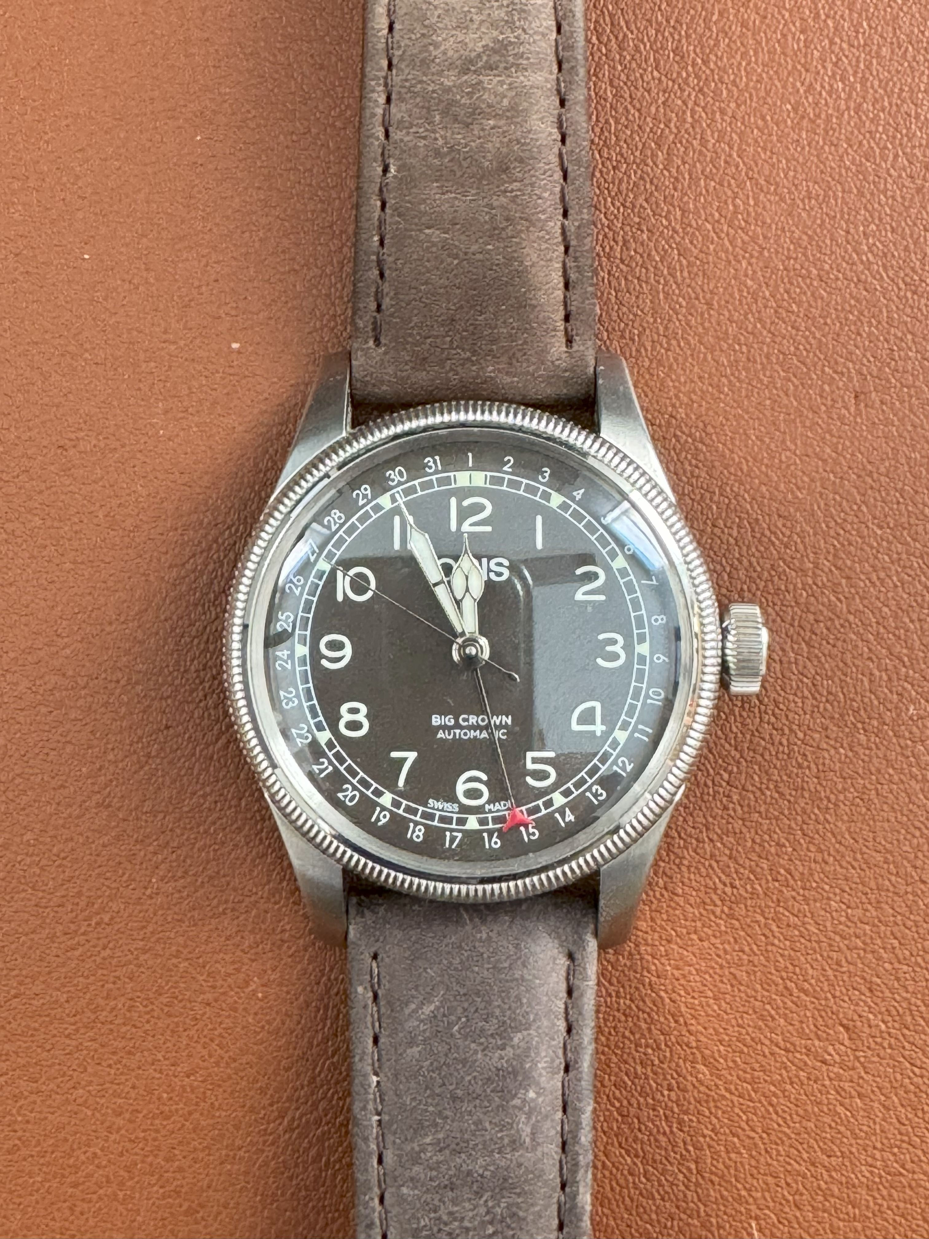 WTS Oris Big Crown Pointer Date 40mm 01 754 7741 4064 07 5 20 64