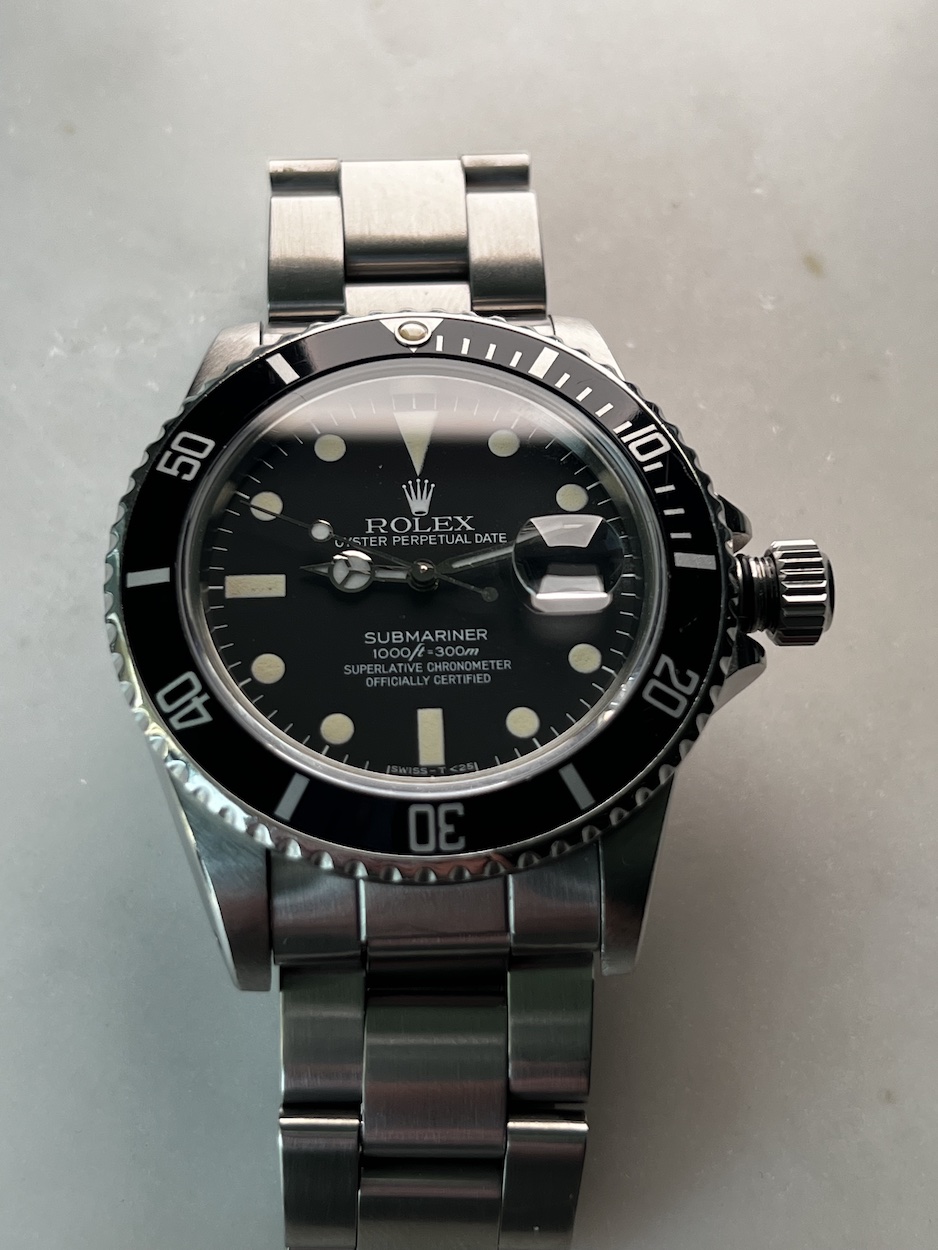 FS 1983 Rolex Submariner 16800 Matte Dial WatchCharts Marketplace