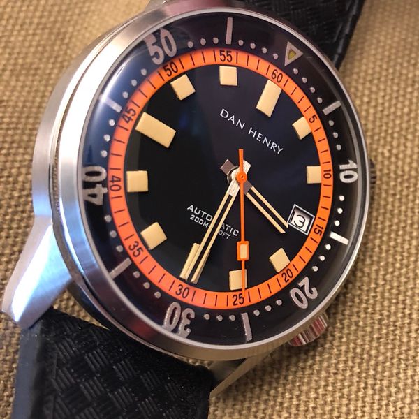 SOLD: Dan Henry 1970 diver 40mm | WatchCharts