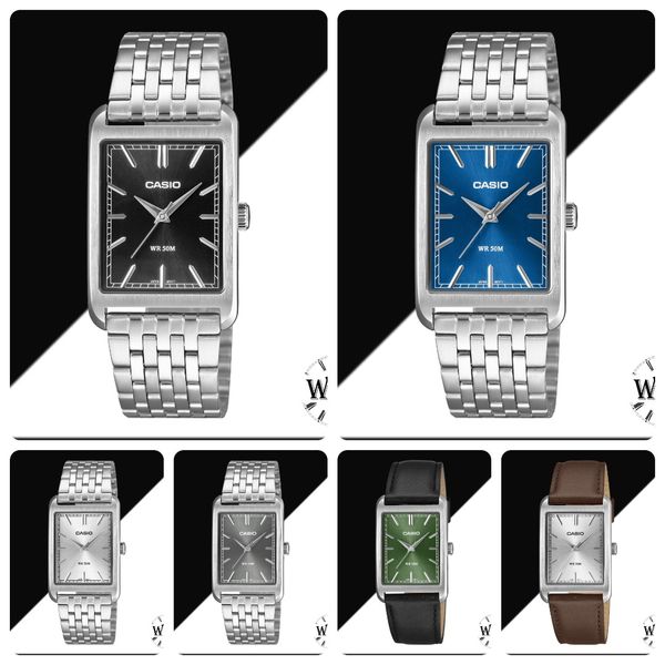 [WCO] MTP-B215 Series x Casio General ft. Classic Men Rectangle Watch ...