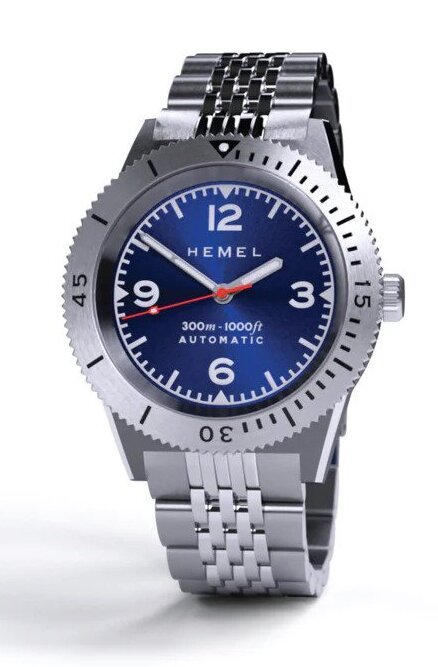 275 USD Hemel Sea Dart Dark Blue Pristine WatchCharts Marketplace