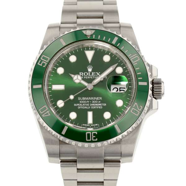 Rolex Submariner Green Date Random Serial Roulette 116610LV ROLEX Watch Watch Green Dial Safety Guarantee Used WatchCharts Marketplace