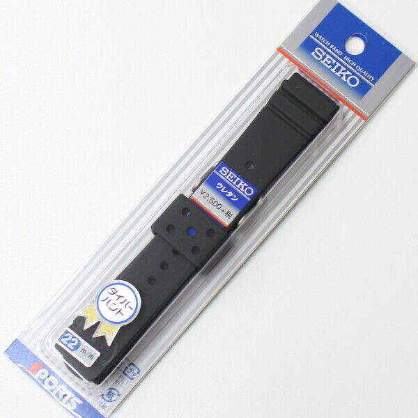 SEIKO original Urethane strap 22 mm DAL1BP Free shipping from JAPAN |  WatchCharts