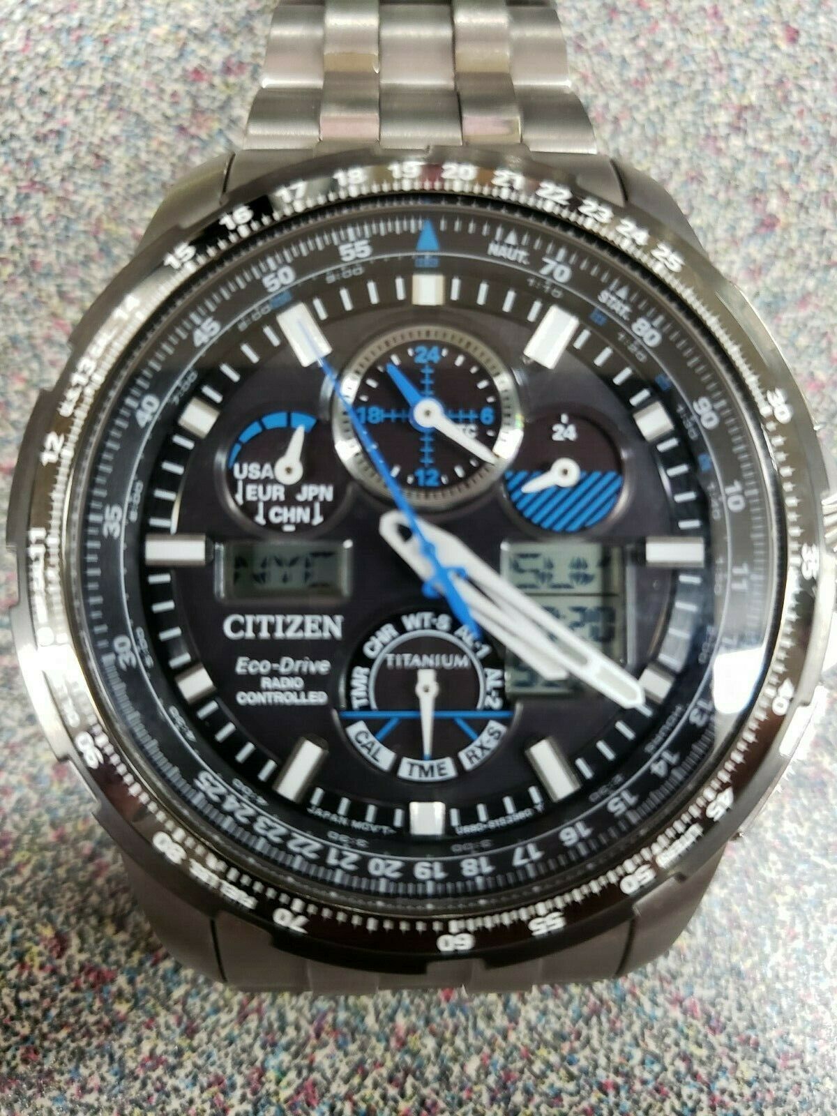 Citizen skyhawk 2024 titanium limited edition