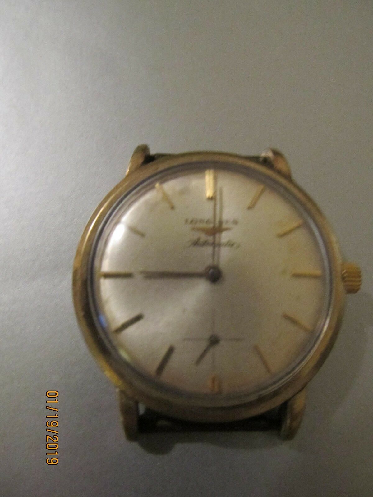 Vintage Men s Longines Admiral 1200 Automatic watch for parts