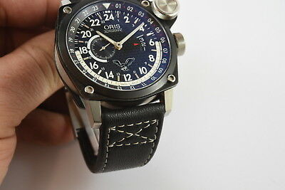 Oris BC4 Blue Eagles Limited Edition Mens Watch 24 Hour Ref 01 653