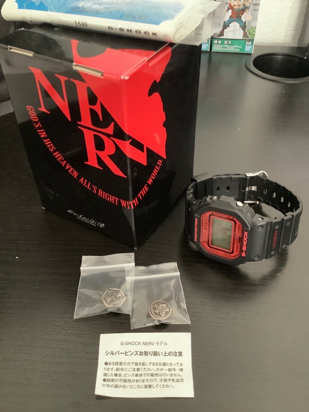 CASIO G-SHOCK x Evangelion DW-5600 NERV model EVA watch Limited