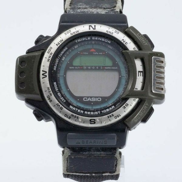 Casio Module 0311 CASIO TRIPLE SENSOR ATC-1100 MODULE 1171 FOR PARTS OR REPAIR WATCH ...