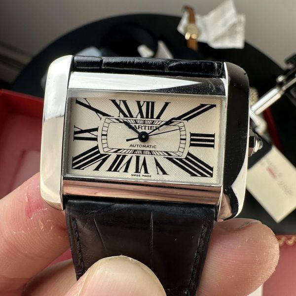 [WTS] 2003 Cartier Tank Divan 2612, full kit + 2023 Cartier service ...