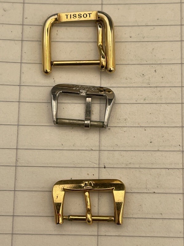 2 Fibbie Passanti Vintage In Acciaio | Kaufen Auf Ricardo - Foto 7
