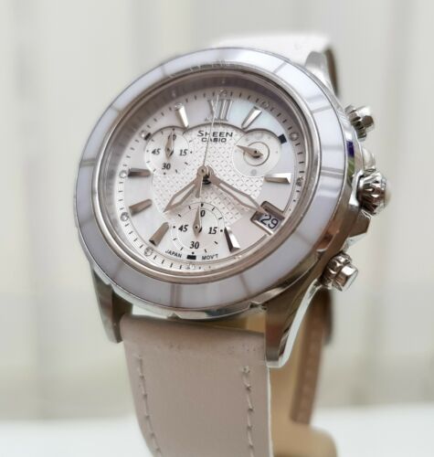 casio sheen sapphire glass