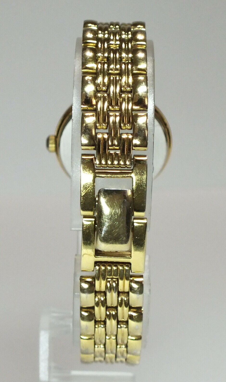 Seiko 7N82-0228 Ladies Gold Toned Quartz Watch Date New Battery