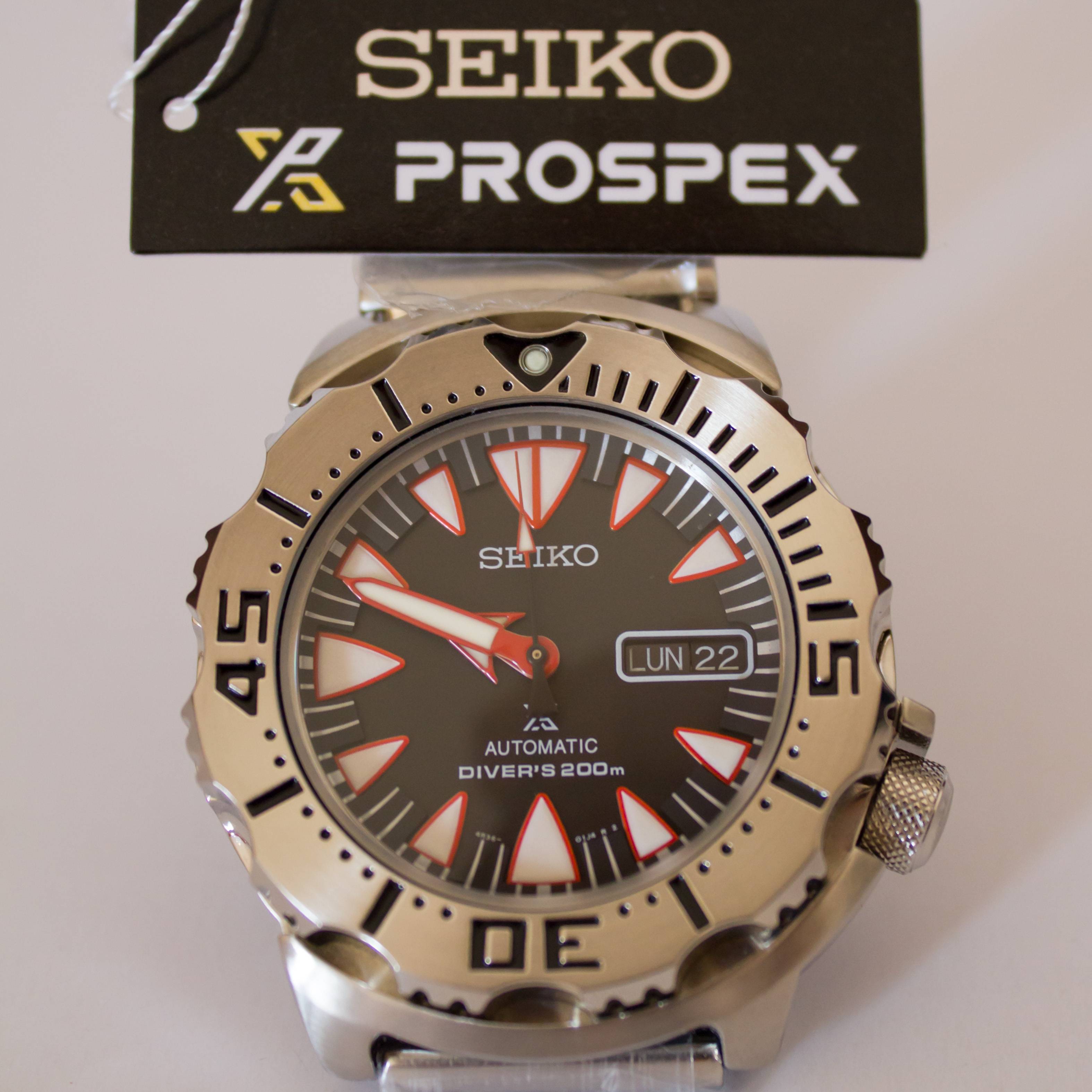 WTT Seiko SRP313K2 Automatic Monster Black Red