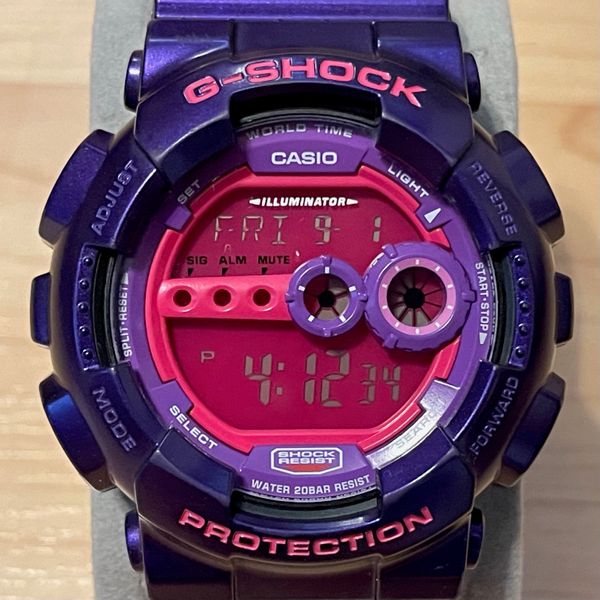 は*ん様 G-SHOCK SHOCK RESIST 3078 G-8100C 紫 は*ん様 G-SHOCK SHOCK RESIST 3078 G-8100C 紫 G-8100-6