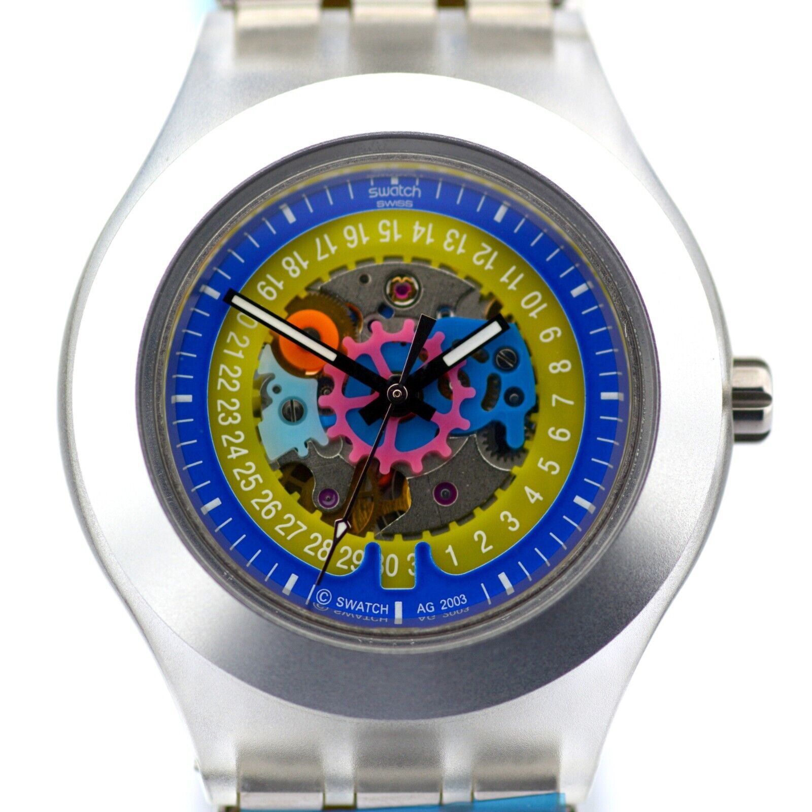 Swatch diaphane cheap automatic