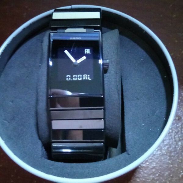 Auth RADO DIA STAR 196.0499.3 Ceramic Analog&Digital Quartz Men's Watch ...