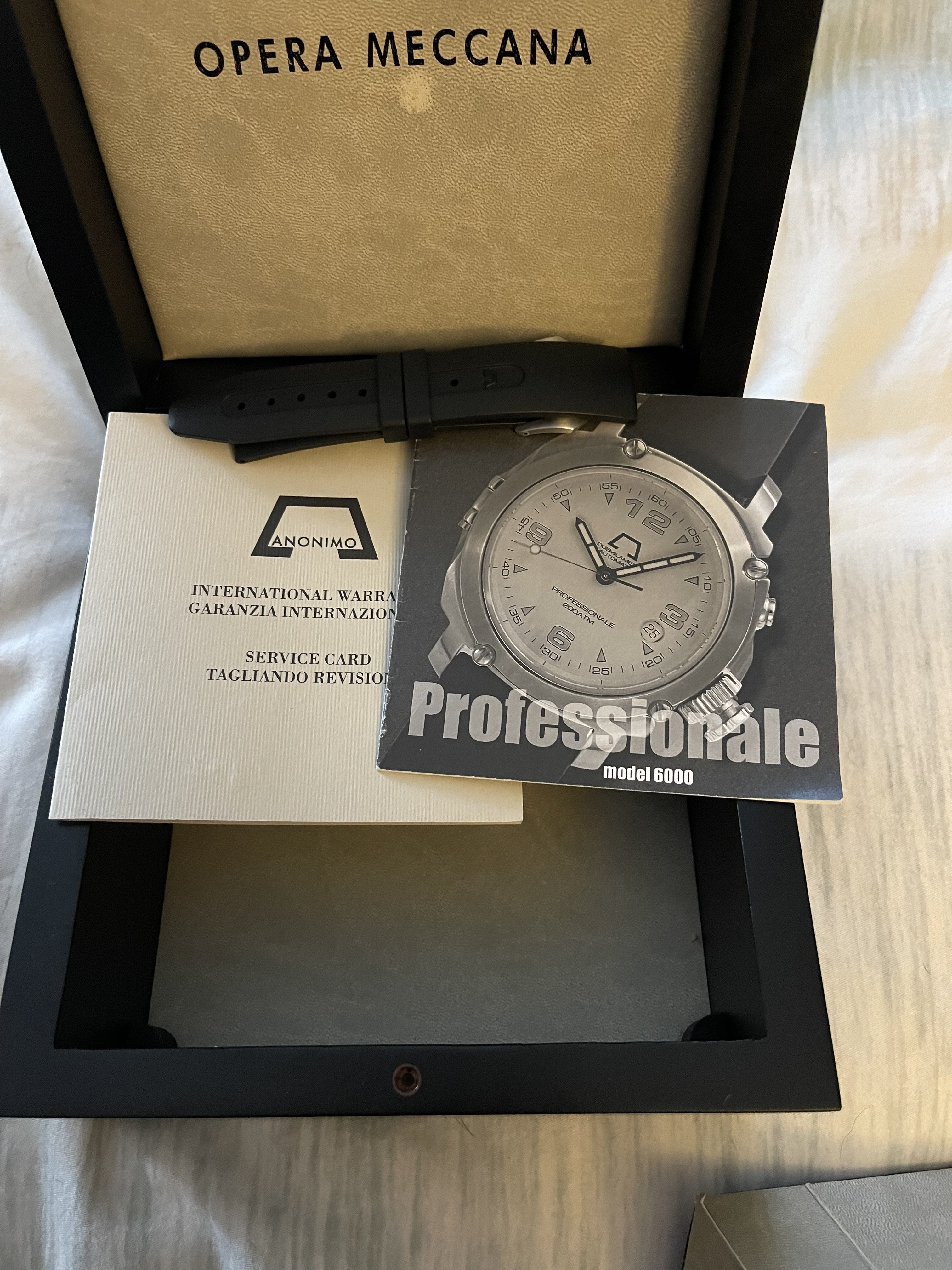 Anonimo Pro 6000 Yellow Mint WatchCharts Marketplace