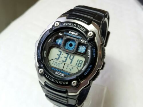 casio world time illuminator 200m