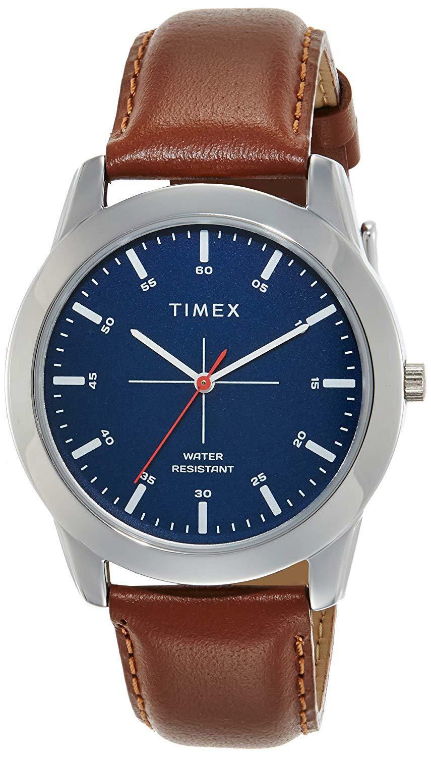 Timex analog blue dial hotsell men's watch