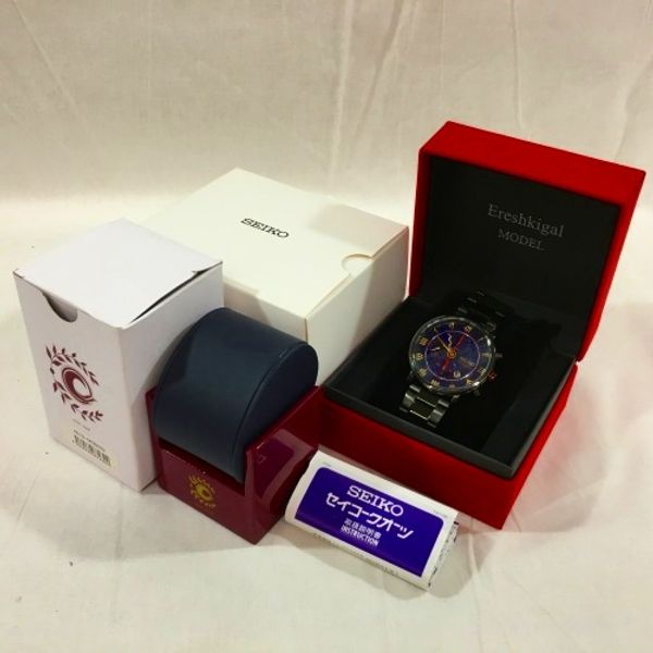 Used] SEIKO Fate / Grand Order Collaboration Original Servant Watch Lancer  Ereshkigal Model 7T92-HBRO Fate with Watch Stand FGO Seiko hh- Tube 160 |  WatchCharts