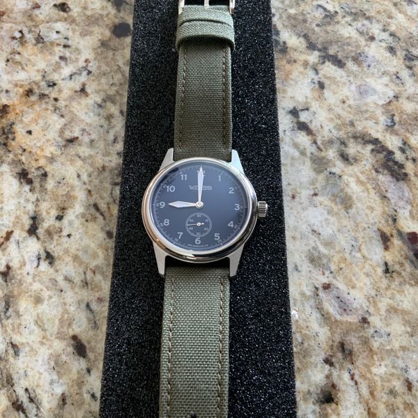 Weiss Watch 38 MM standard issue field watch Made In America WatchCharts